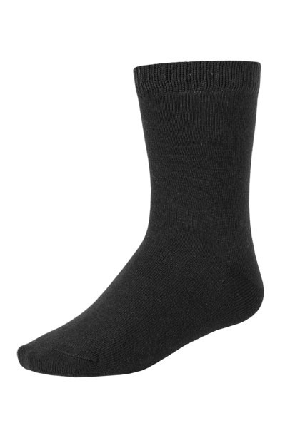 KIDS-Socken, uni glatt, Rippbündchen