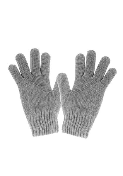 KIDS-Fingerhandschuhe Strick, Basicfarben