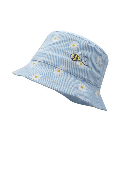 MINI GIRL-hat &quot;flower&quot; Stickerei