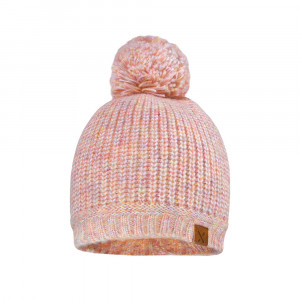 MINI GIRL-Mütze, Pompon Vollfutter
