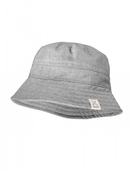 KIDS-Hut, gewaschen, uni Chambray