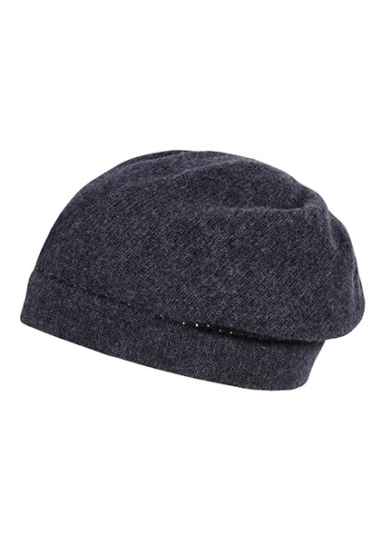 CAPO-BERET CAP cashmere touch