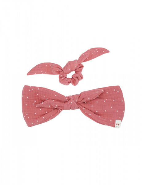 GOTS MINI GIRL-Haarband Musselinstoff