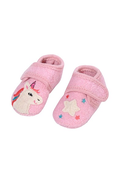 Lauflernschuhe, &quot;Einhorn&quot; Anti-Rutsch-Sohle, Klettverschluß