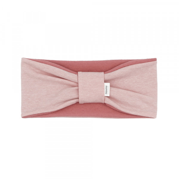 MINI GIRL-Stirnband gerafft Jersey-Melange, gerautes Jersey Futter