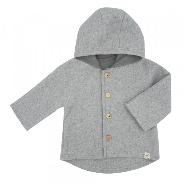 GOTS BABY-Jacke,Baumwollfleece