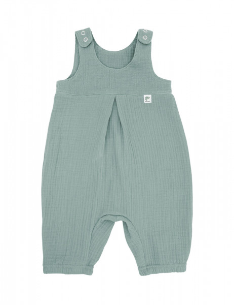 GOTS BABY BOY-Overall Musselinstoff