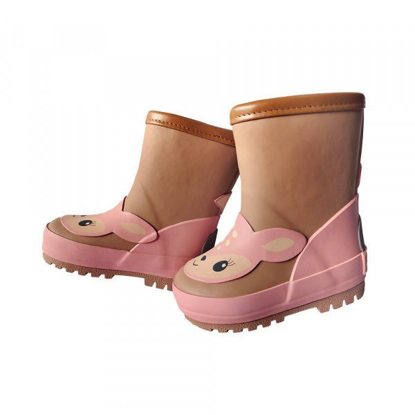 Gummistiefel "Reh" Applikation, Reflex 3M, Winterfutter